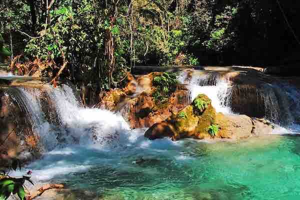 Huatulco tours, oaxaca tours waterfall
