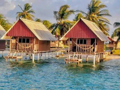 Cabañas Over Water en San Blas isla Isla Wailidup