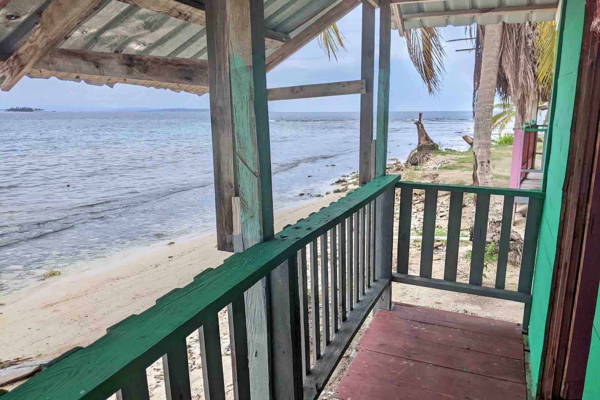 San Blas Isla Diablo private cabin oceanview