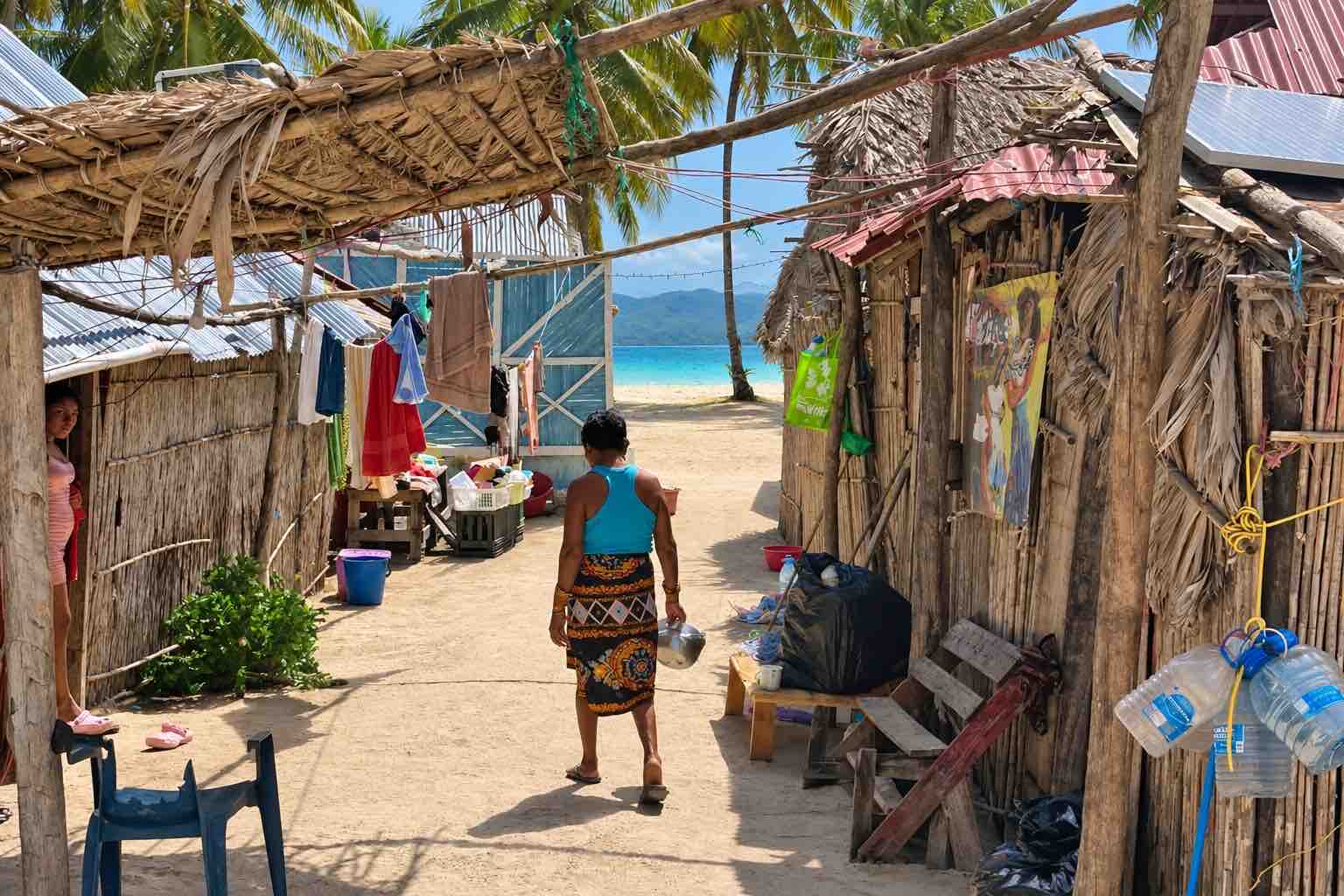Guna village on Isla Narasgandup San Blas
