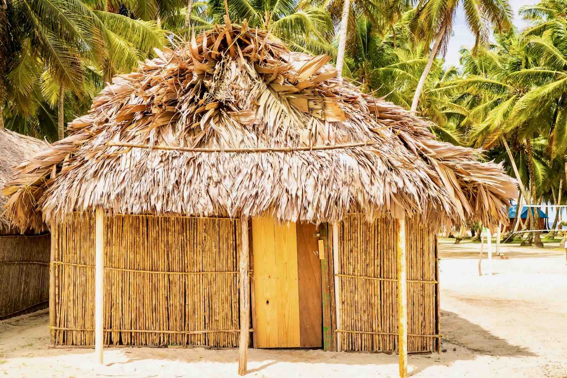 San Blas accommodation Shared cabin at Isla Asserya in the San Blas Islands, Panama