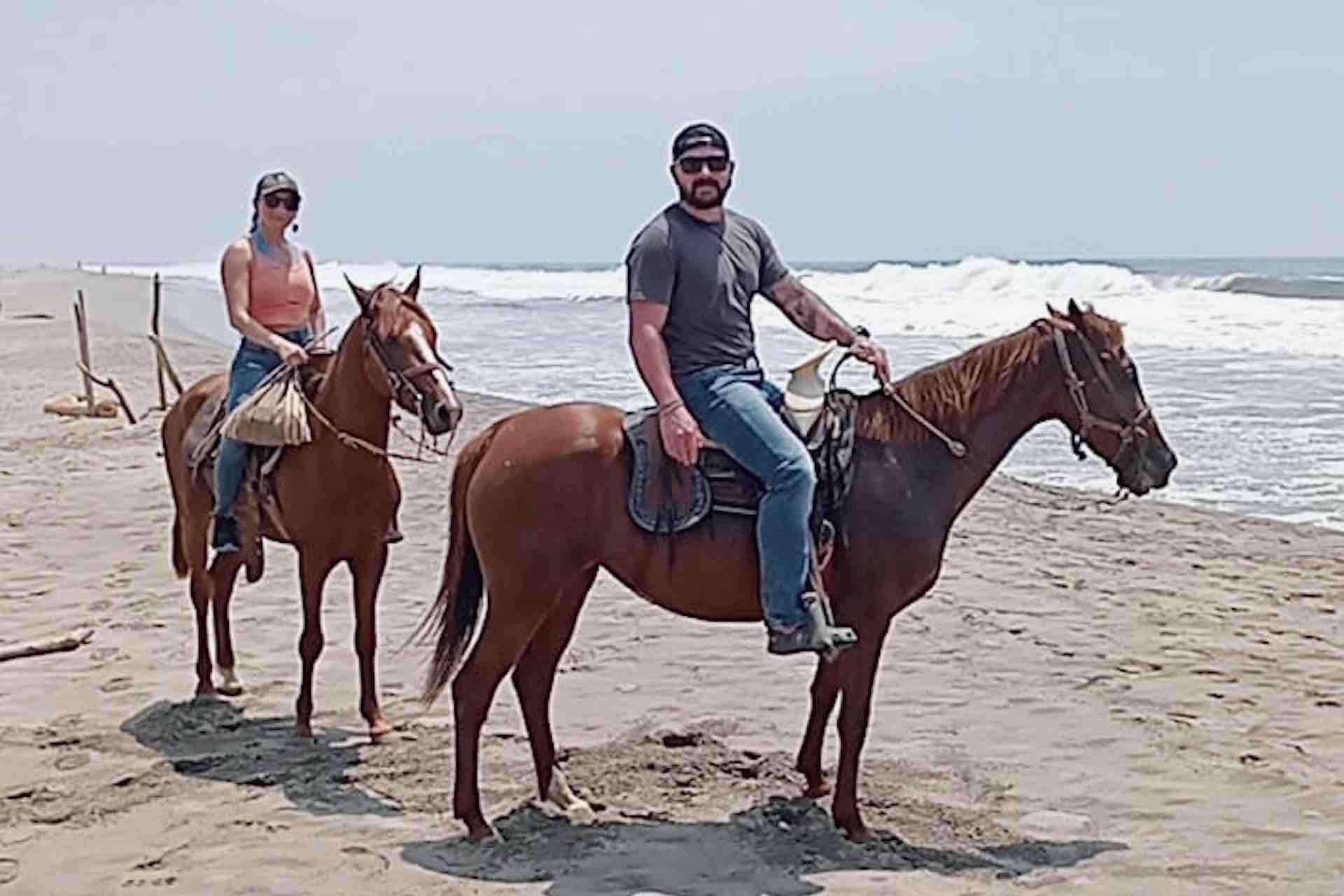 beach horseback riding copalita huatulco tours beach ocean