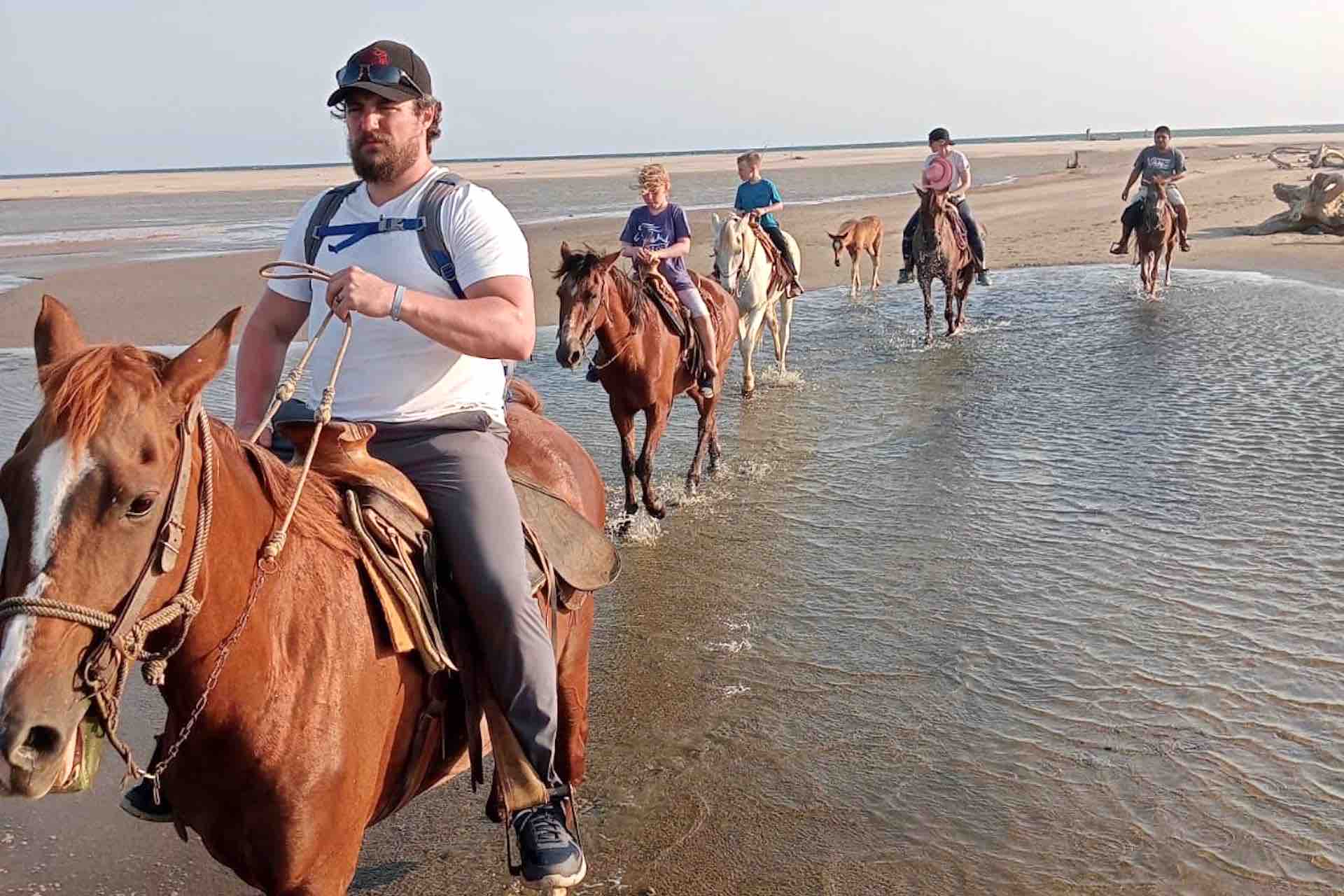 beach horseback riding copalita huatulco tours group