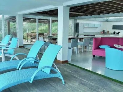 Sillas de jardín villa Isla Grande
