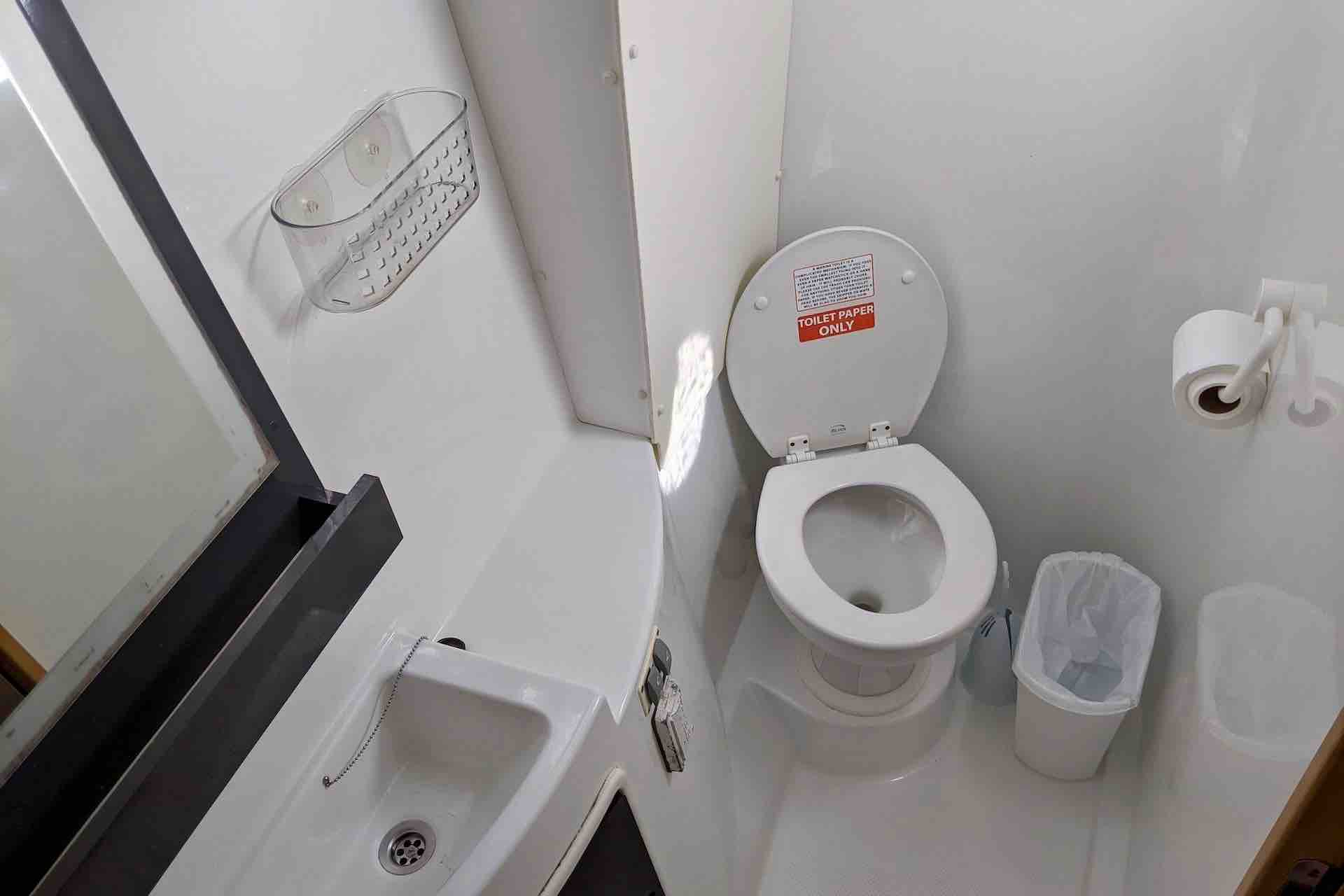 Atila catamaran bathroom