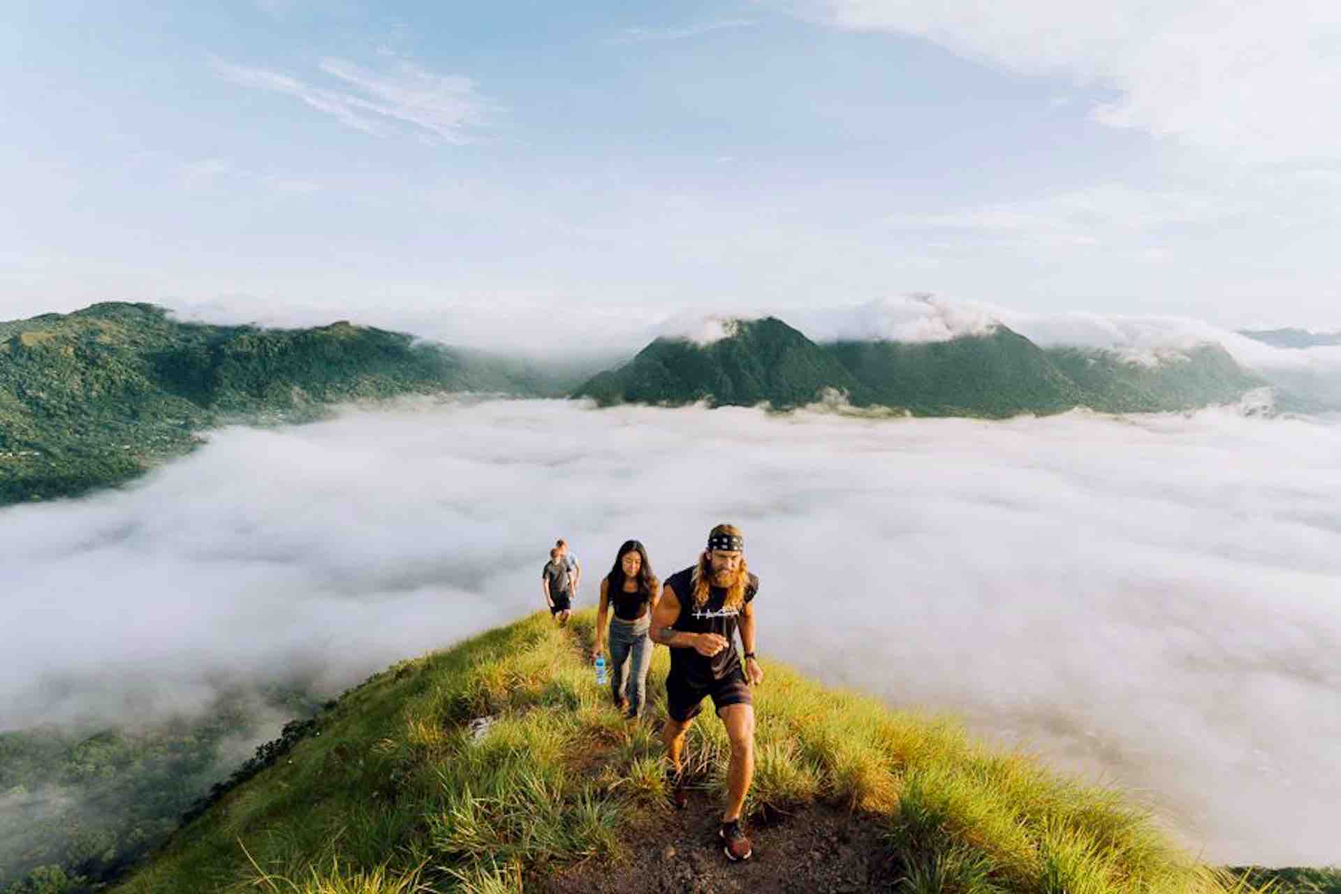 Anton Valley Panama hikers on india dormida in anton valley