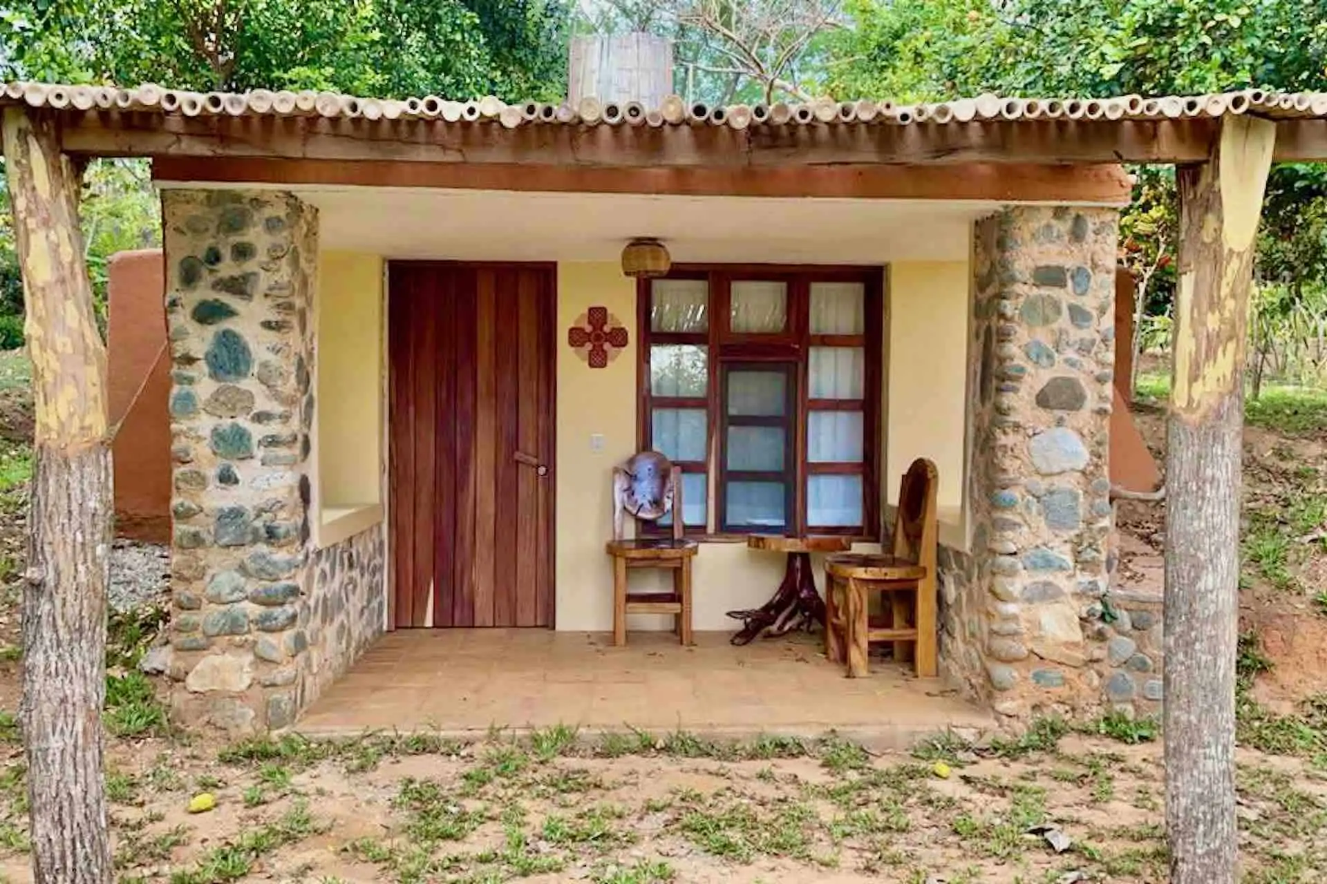 Mexican cabin front view
