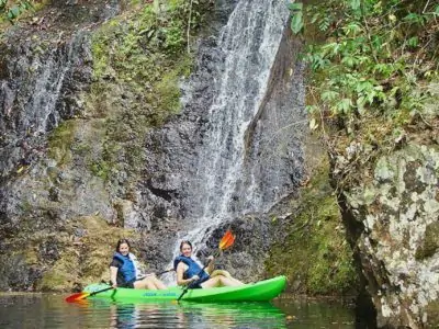 Gatun Lake Kayaking Waterfall