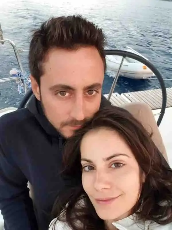 croatia Sailing couple selfie