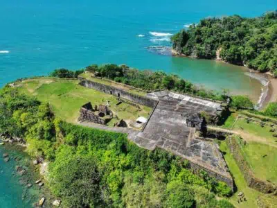 Ocean to Ocean Panama Canal Jungle tourSan Lorenzo Panama fort Ocean to Ocean Panama aerial tour