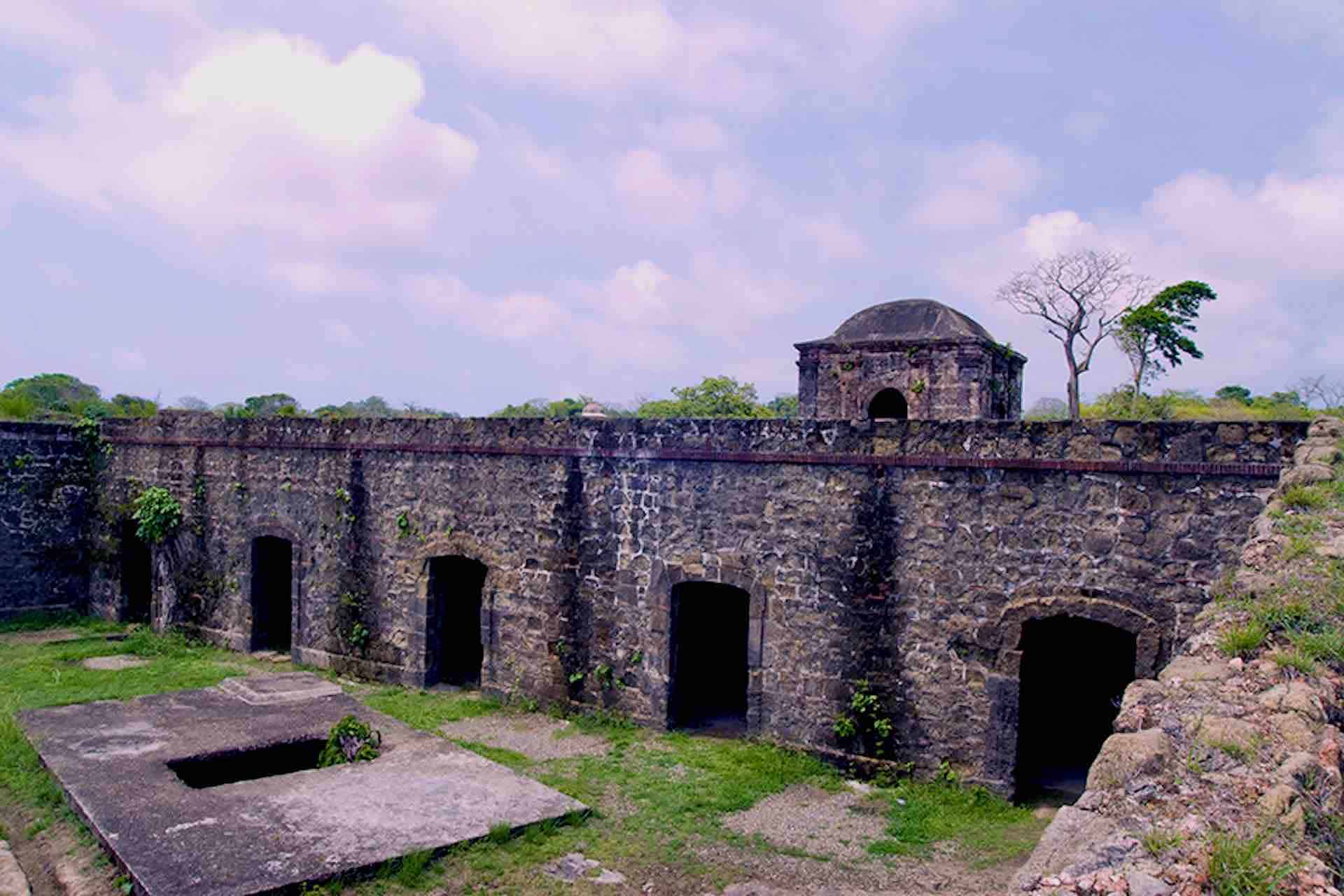 San Lorenzo Panama fort inside