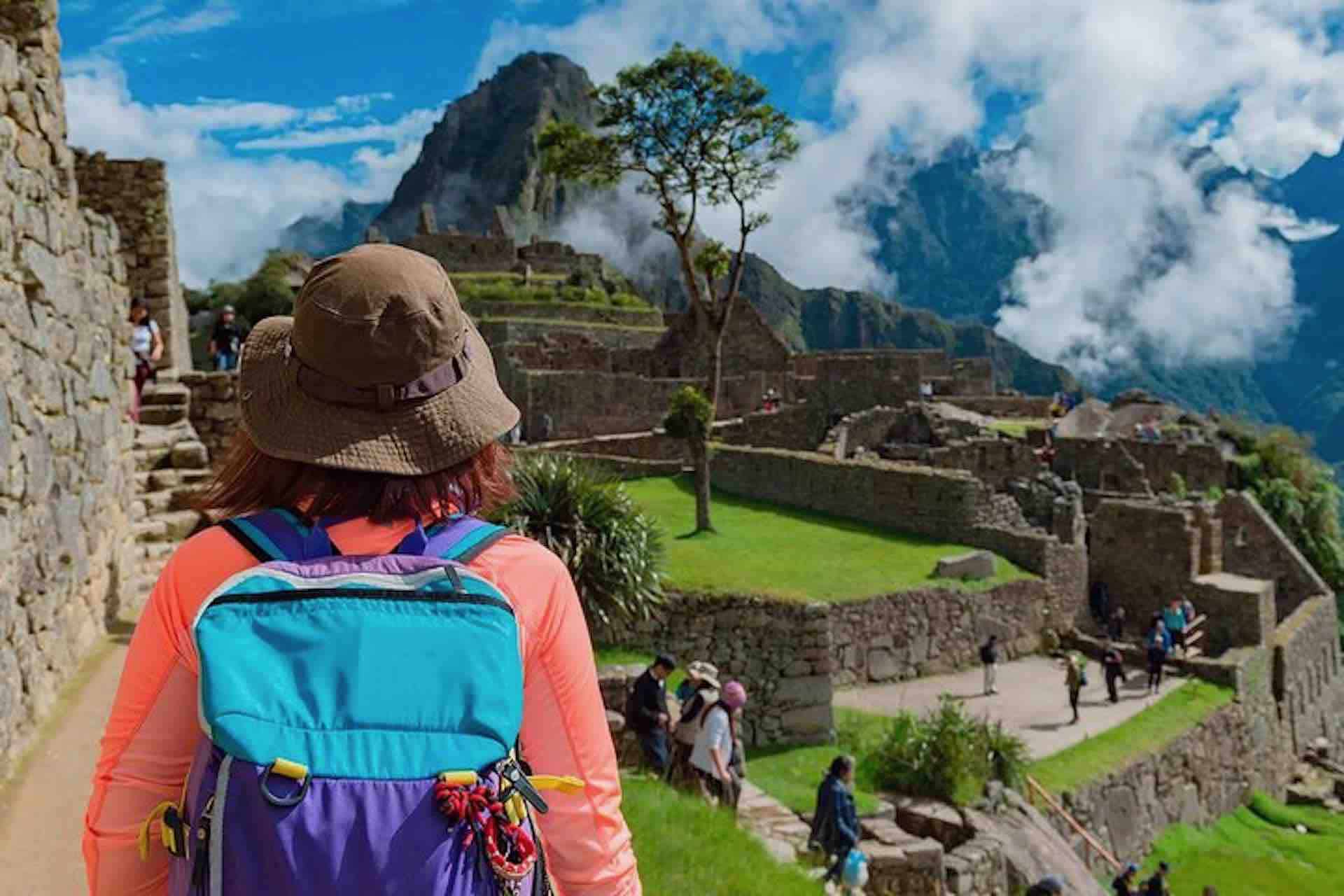Machu Picchu woman guest