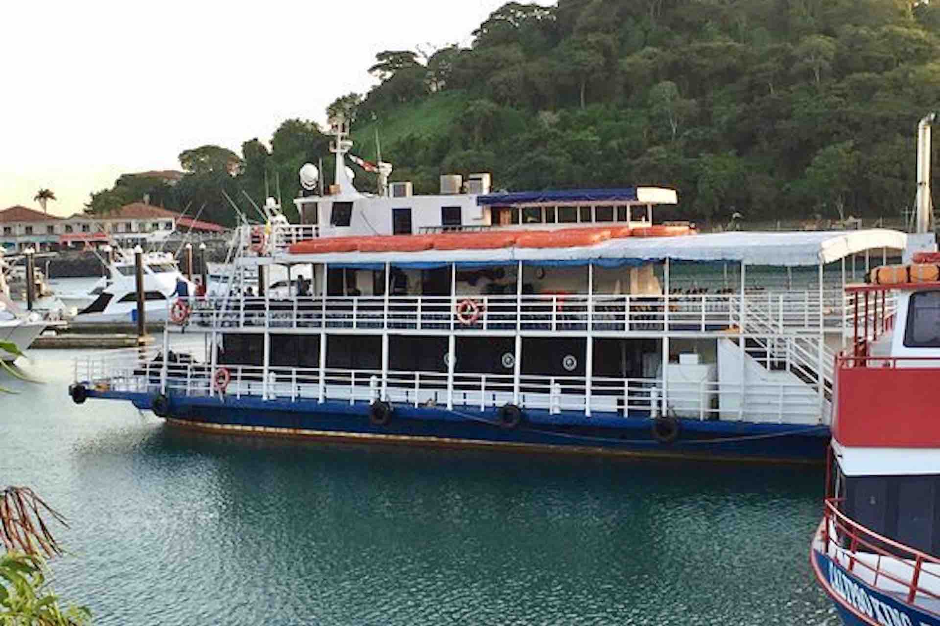 Tuira II Panama Canal Cruise transit boat