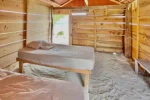 Private Cabin, Shared Bath, Sand Floor