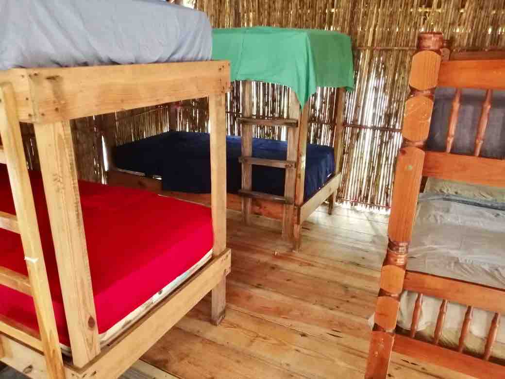 Isla Ina San Blas cabin bunk beds 2