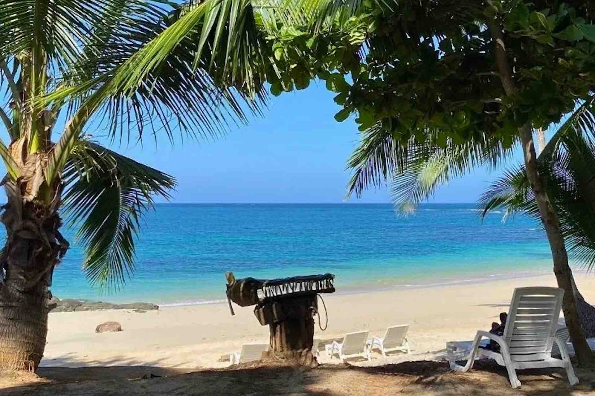 Sonny Island Resort Panama beach view