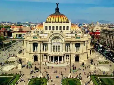 Mexico City museum square 1