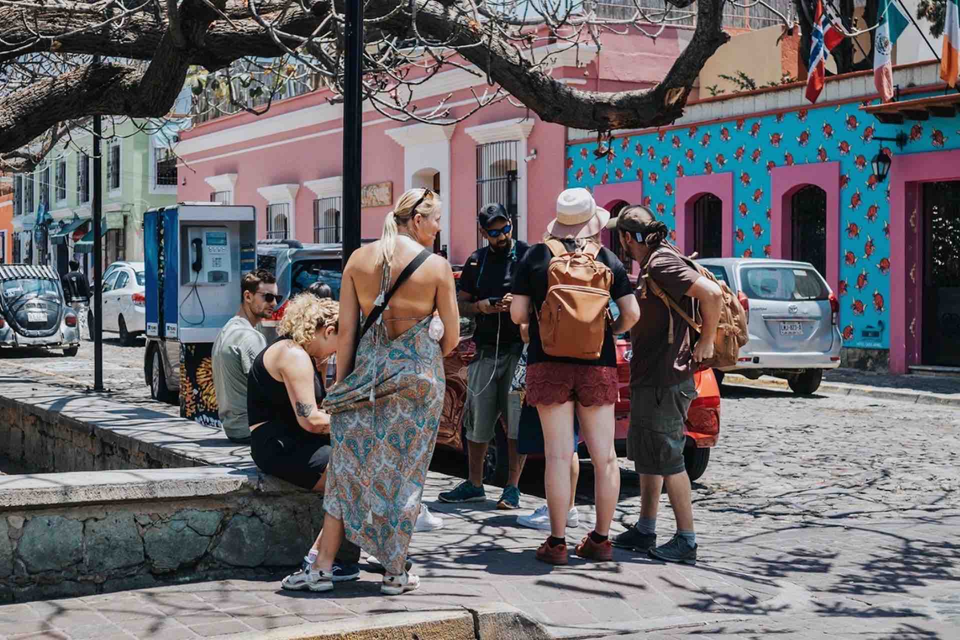 Oaxaca City Walking Tour group
