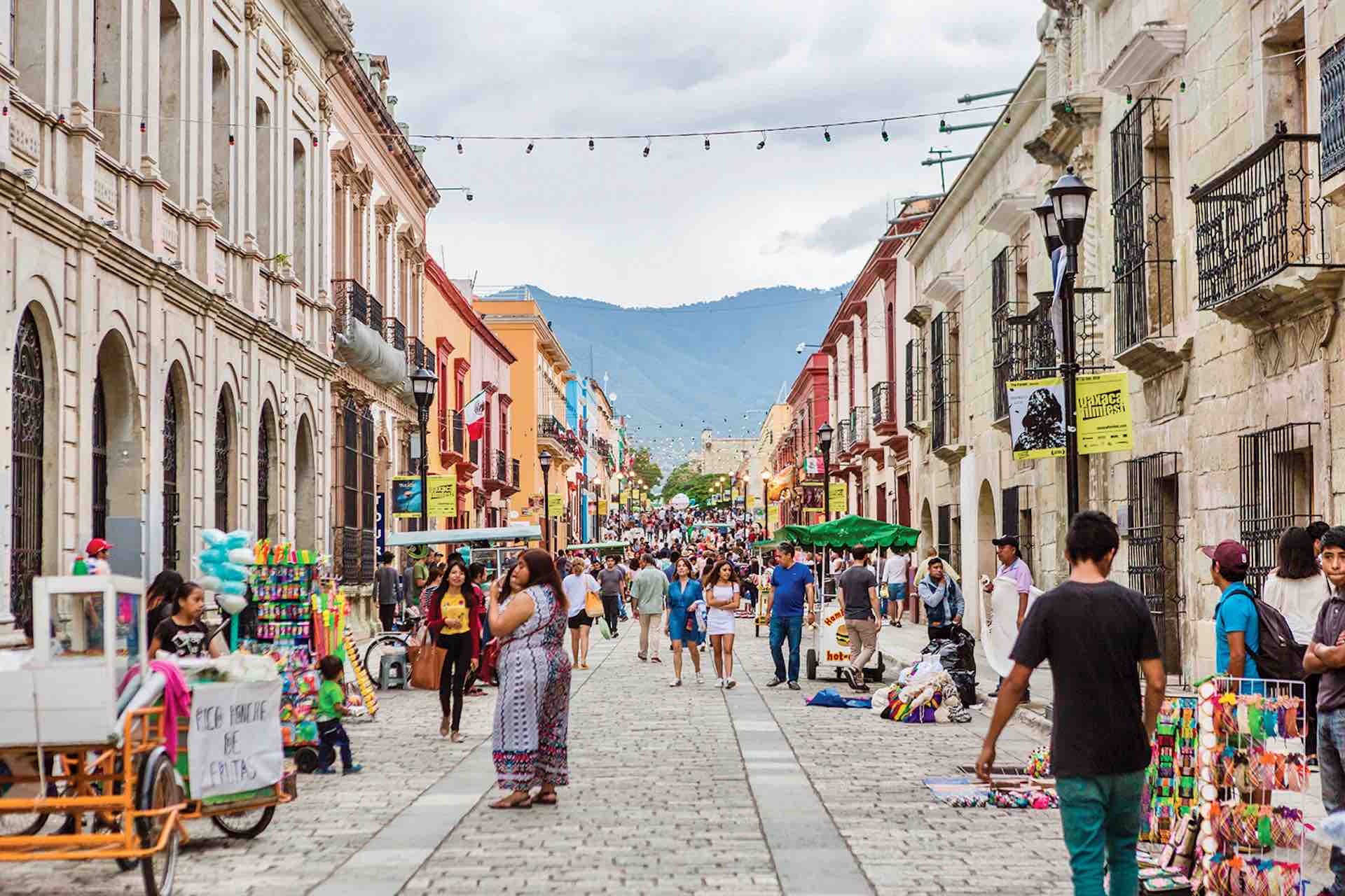 Oaxaca City Walking Tour street life
