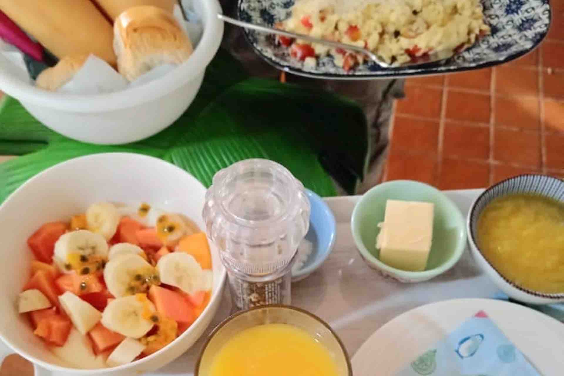 Chagres National Park lodge breakfast