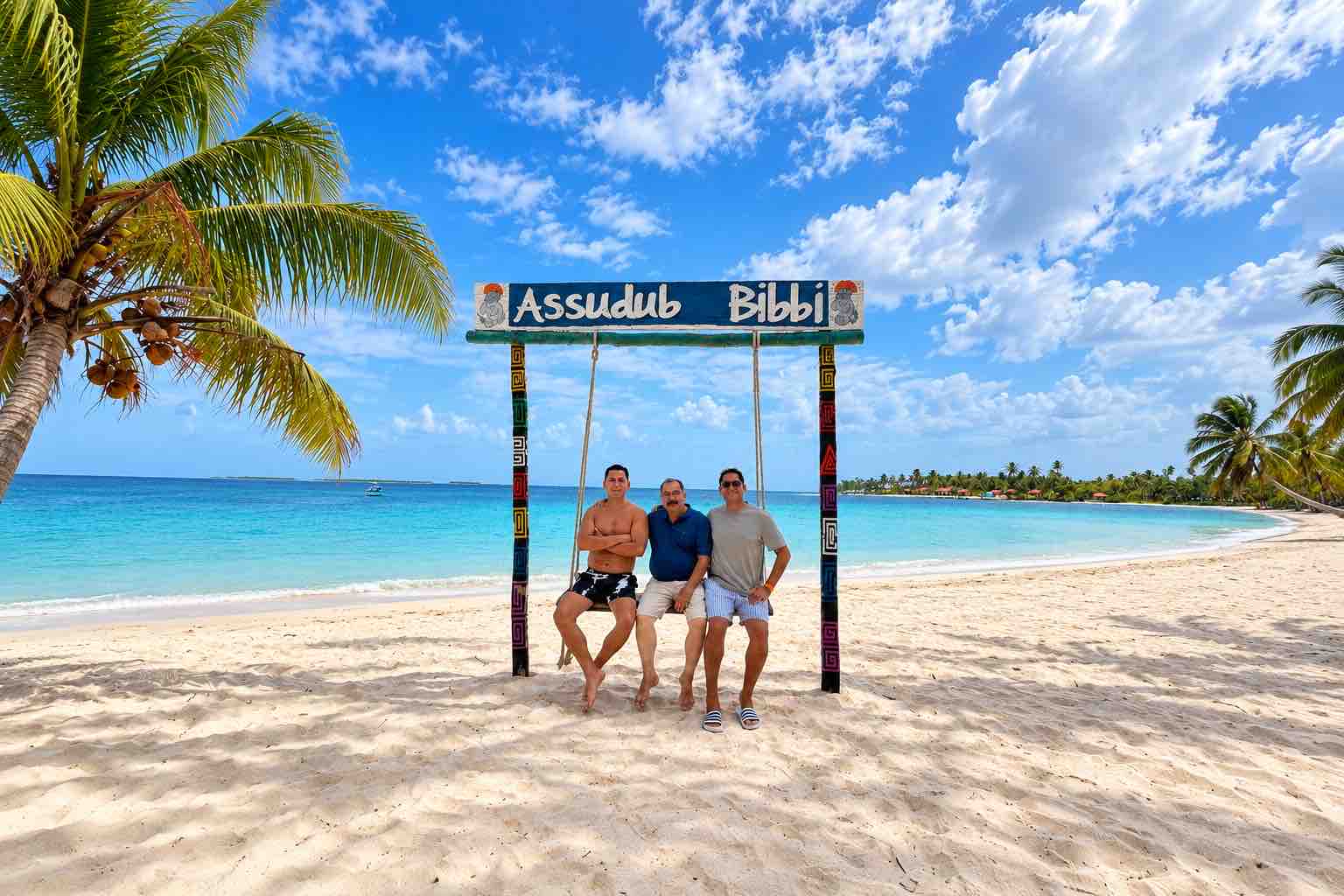 assudub bibi island beach swing 3x2