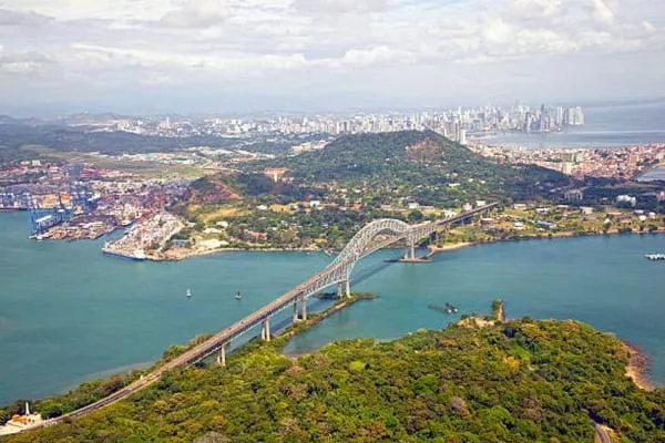 Panama City fun facts about panama bridge of americas