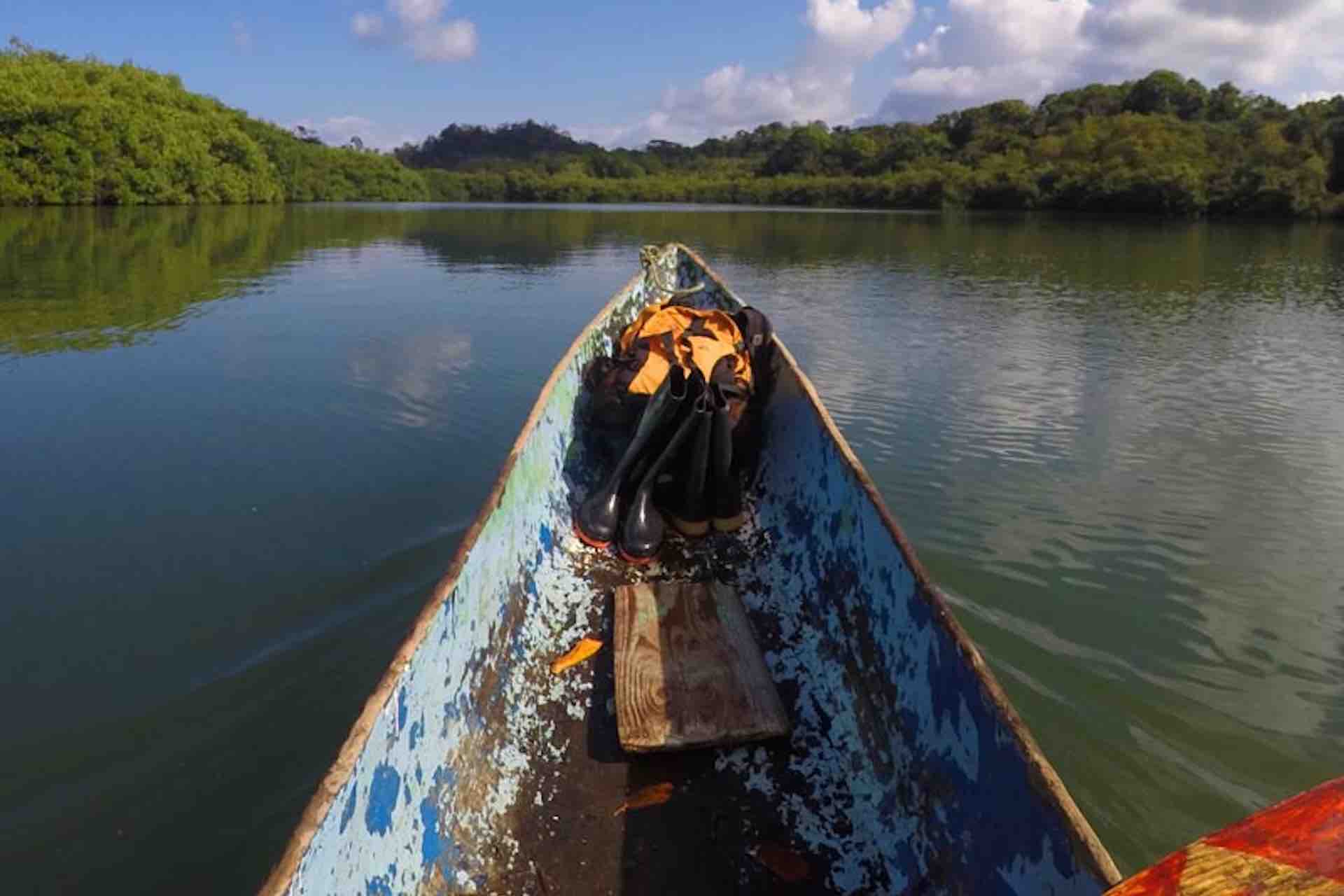 Portobelo Jungle & Reef Adventure – Kayak, Trek & Snorkel Eco Tour cayuku view