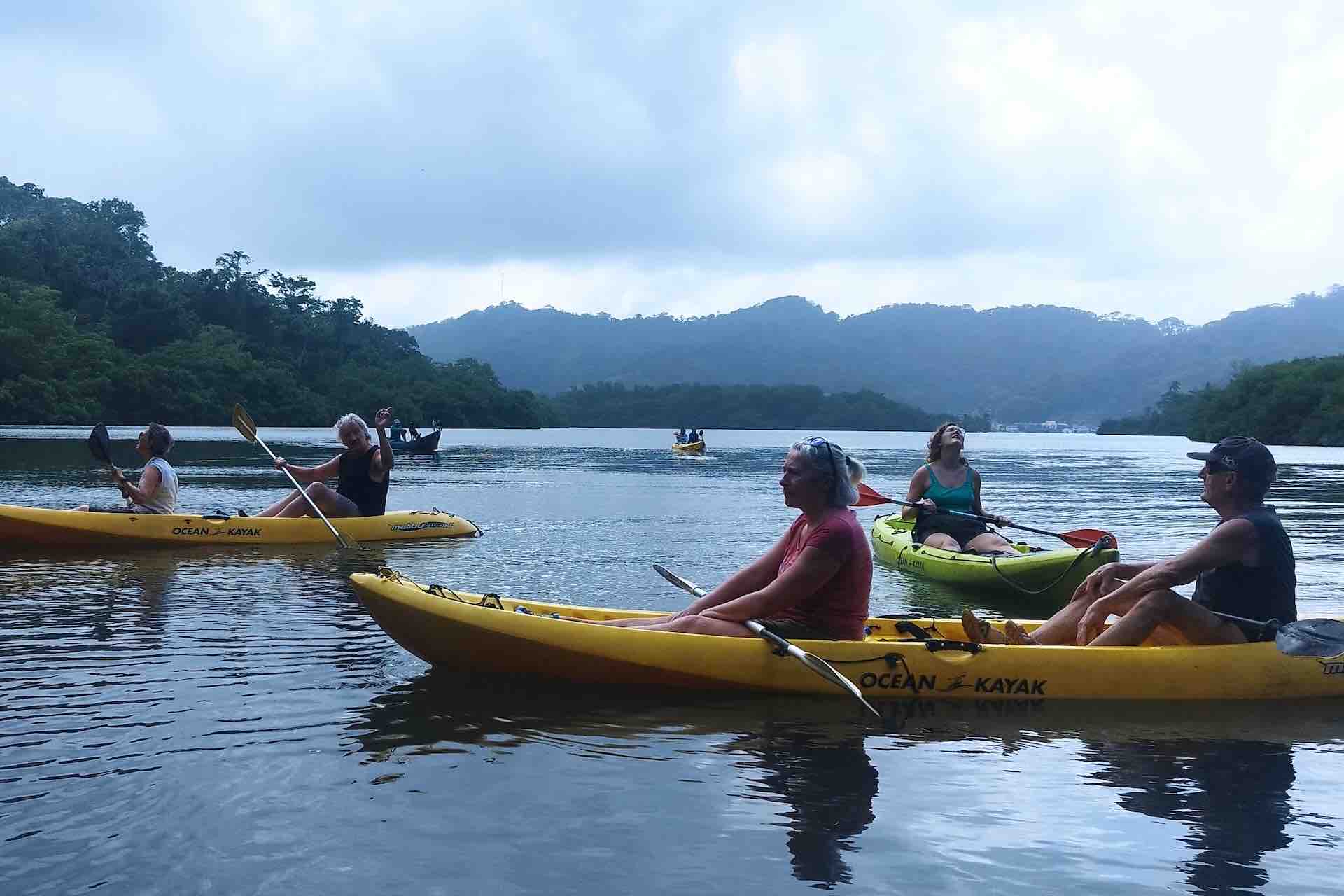 Portobelo Jungle & Reef Adventure – Kayak, Trek & Snorkel Eco Tour evening mood