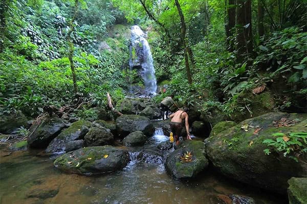 Portobelo Jungle & Reef Adventure – Kayak, Trek & Snorkel Eco Tour waterfall Portobelo Jungle & Reef Adventure – Kayak, Trek & Snorkel Eco Tour waterfall