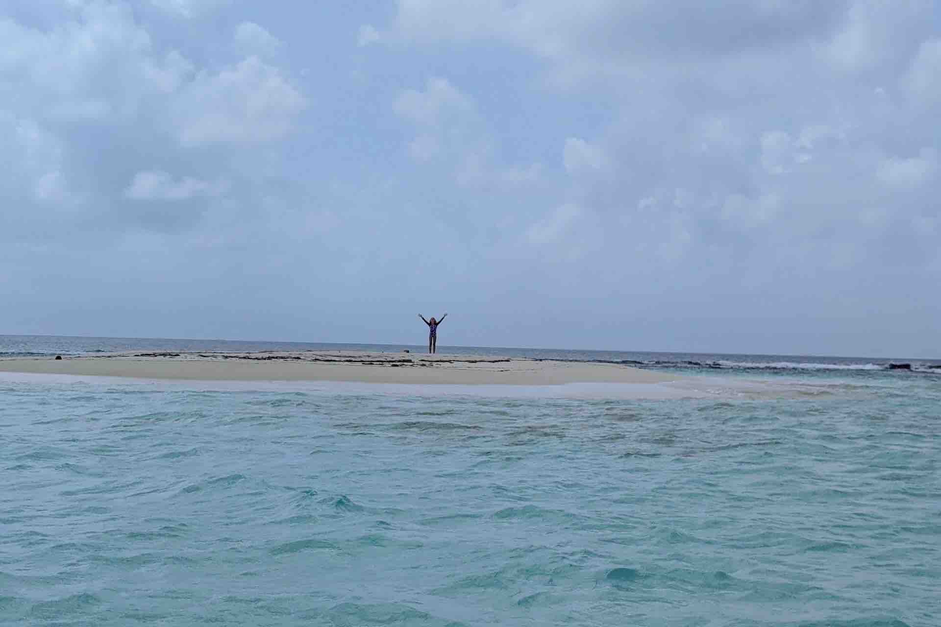 San Blas islands tour Holandeses panama small island with girl