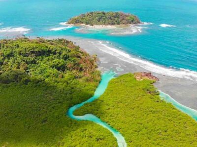 Venas Azules Panama Portobelo Tours aerial view
