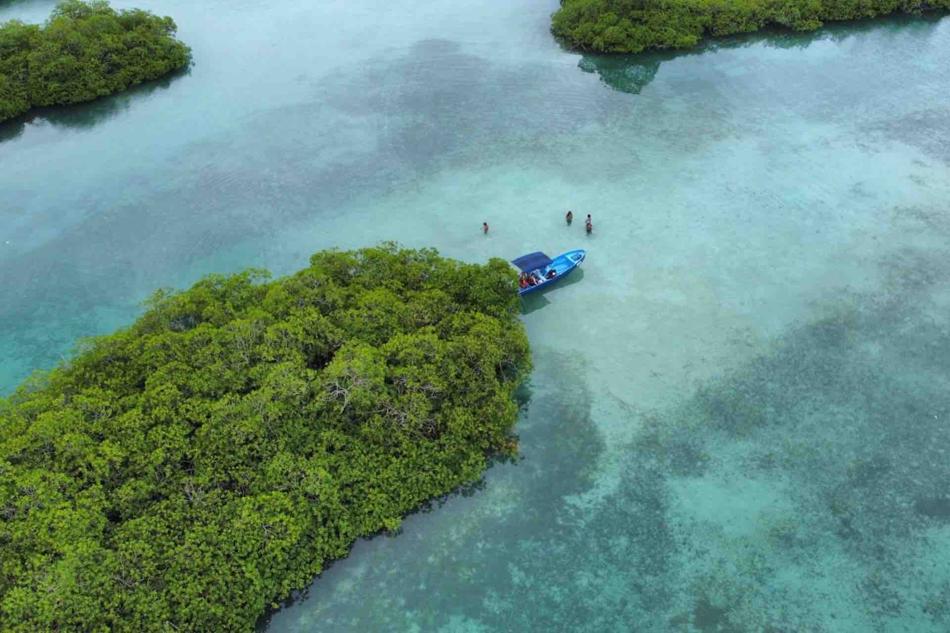 Venas Azules Panama Portobelo Tours sandbank