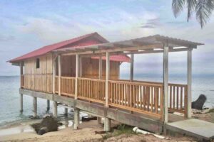 Over-Water Cabin, Private Bath, Wood Floor