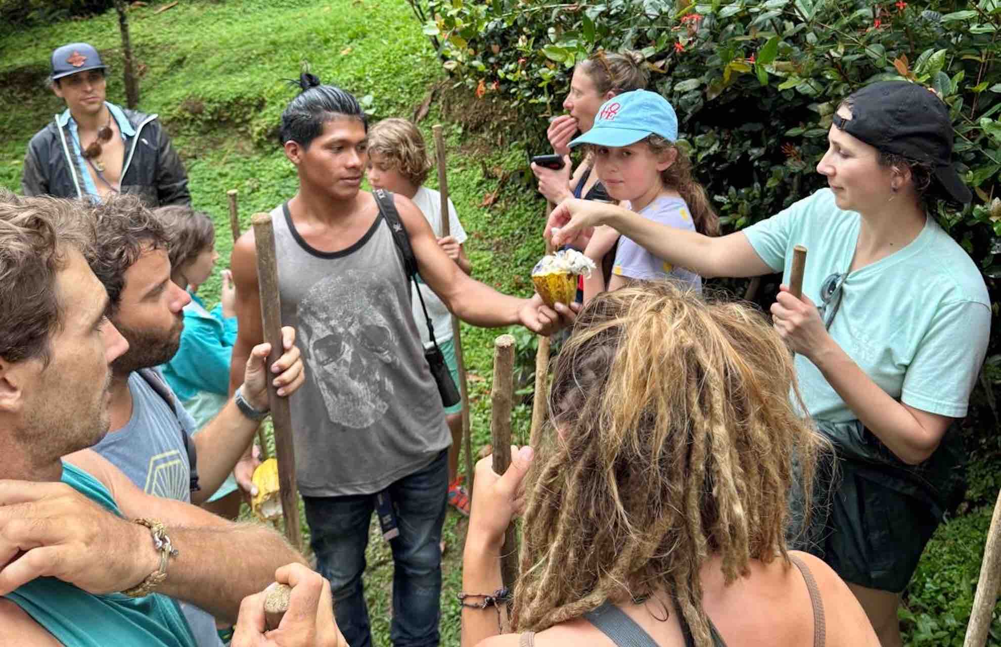 bocas del toro tour chocolate farm cacao tasting